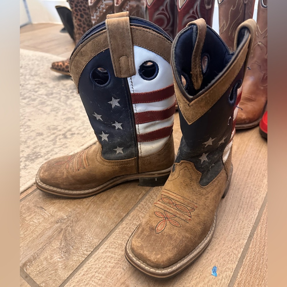 Smokey Mountain boots - cowboy boots kids size 13